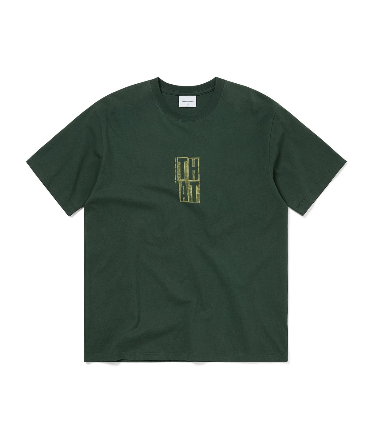 디스이즈네버댓(THISISNEVERTHAT) THAT Sketch Tee Forest