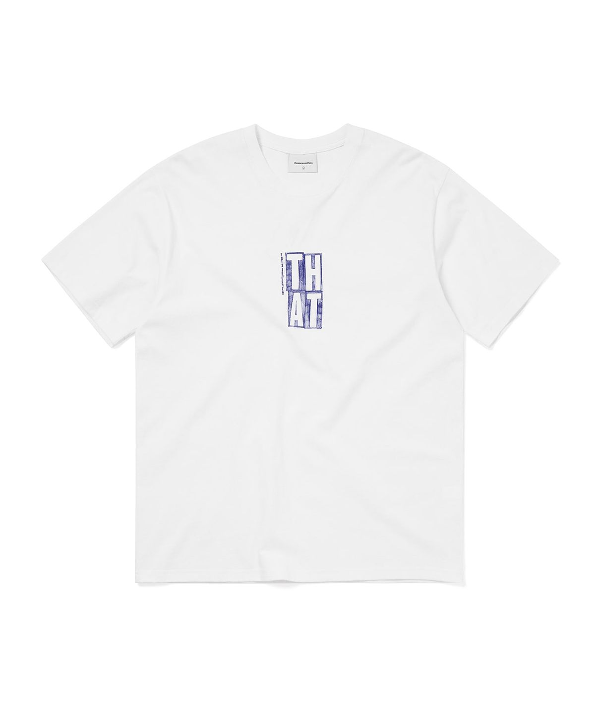 디스이즈네버댓(THISISNEVERTHAT) THAT Sketch Tee White