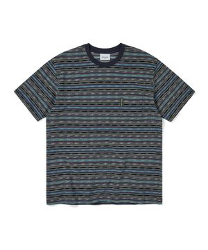 BE Striped Tee Navy