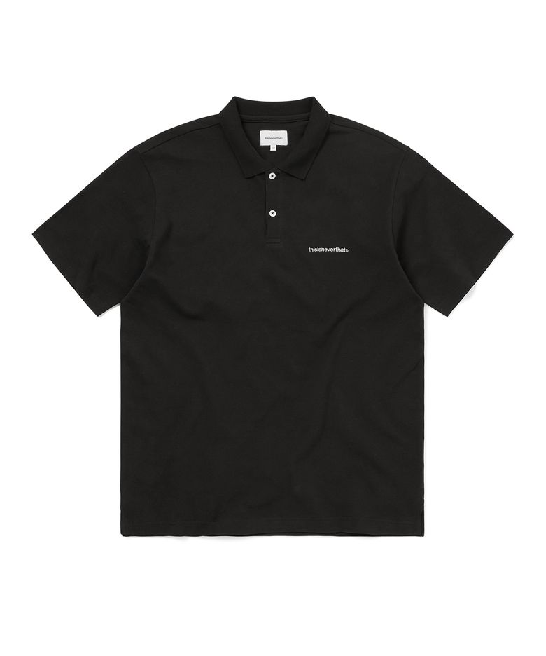 T-Logo S/S Jersey Polo Black