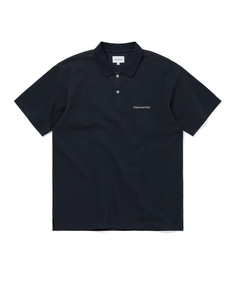 T-Logo S/S Jersey Polo Navy