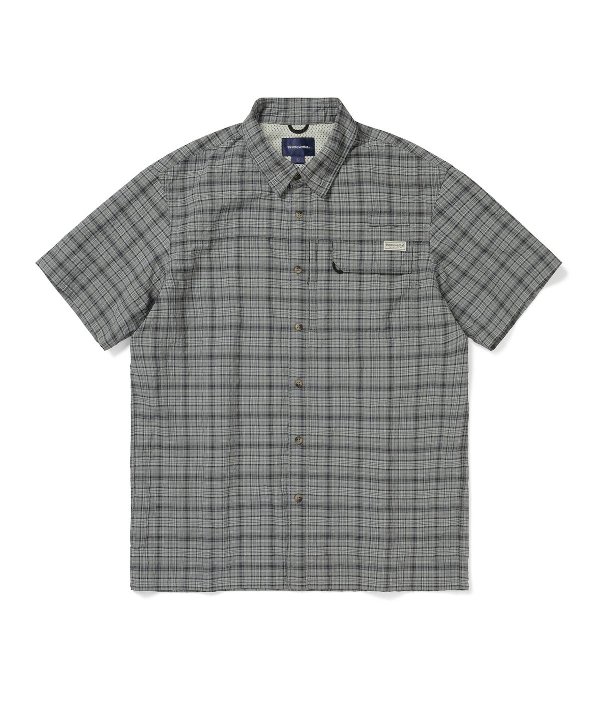 디스이즈네버댓(THISISNEVERTHAT) Plaid S/S Fishing Shirt Sage