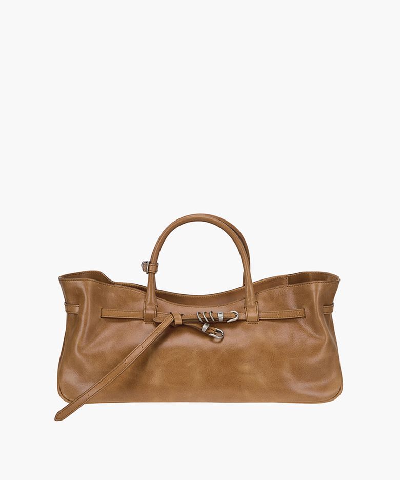 GRANDMA USED BAG_saddle brown pull-up