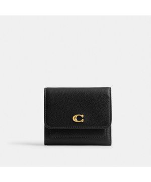 밀라 스몰 플랩 월릿 CAO13 B4/BK