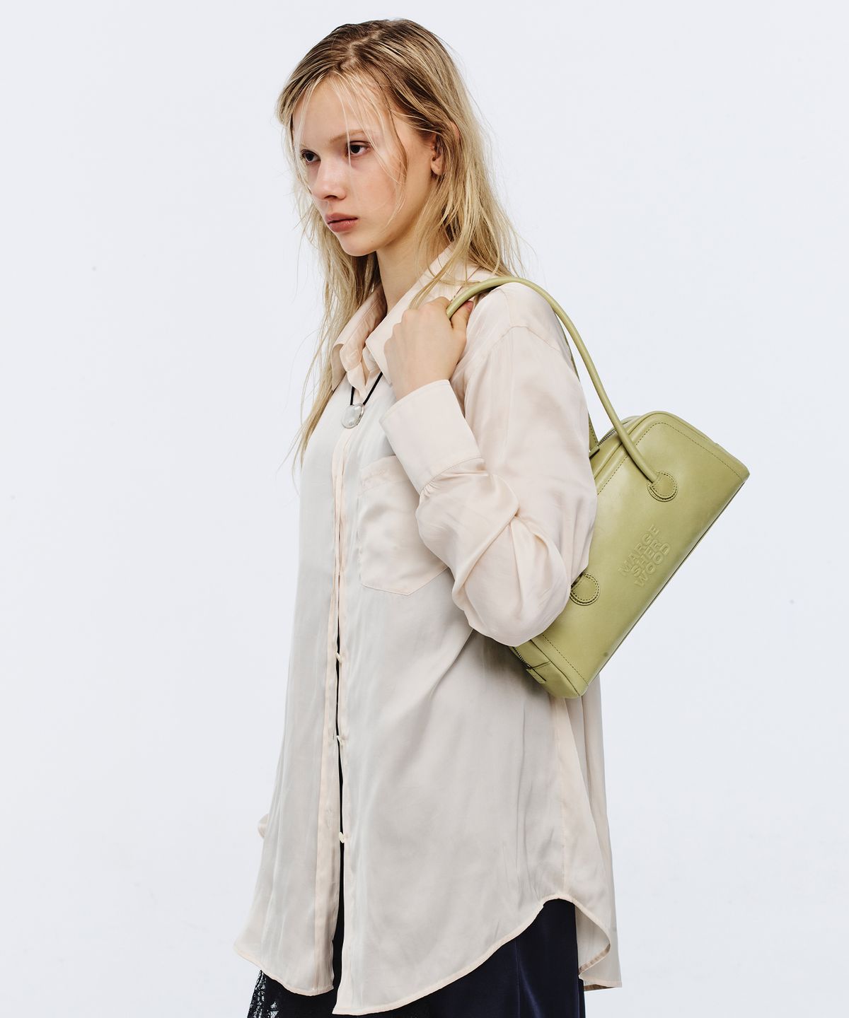 마지셔우드(MARGESHERWOOD) SOFT BOSTON EW_avocado pull-up