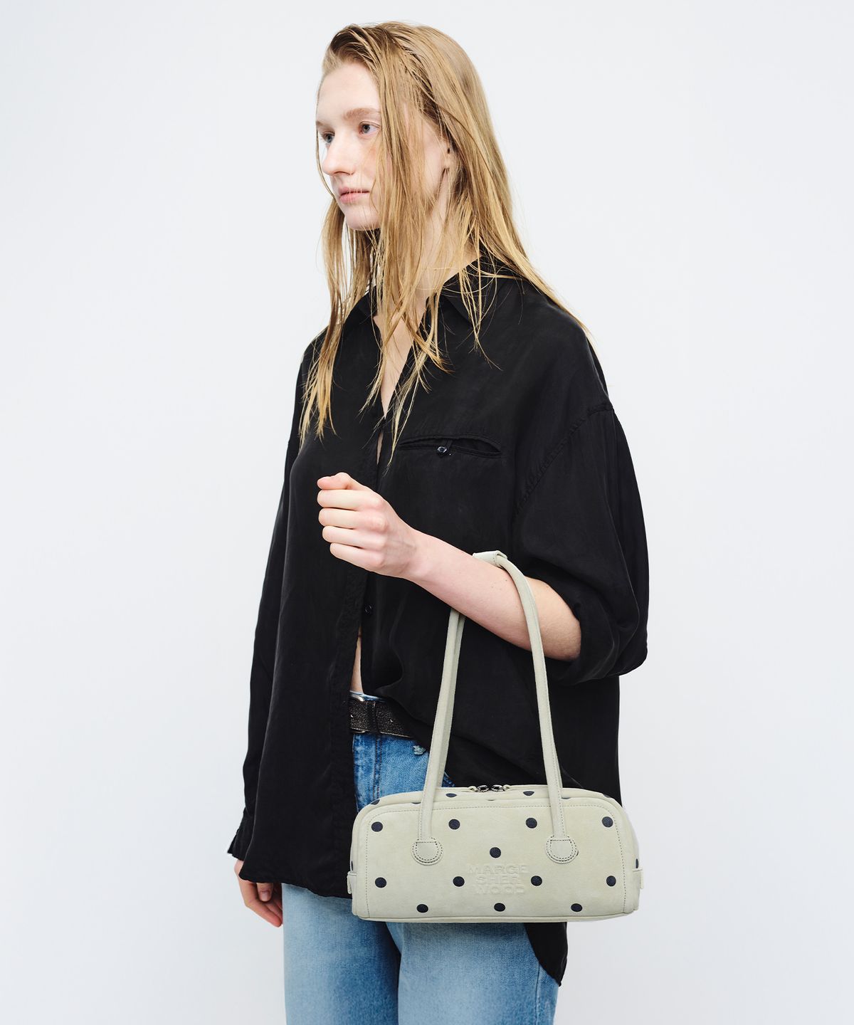 마지셔우드(MARGESHERWOOD) SOFT BOSTON EW_blond wood printed suede