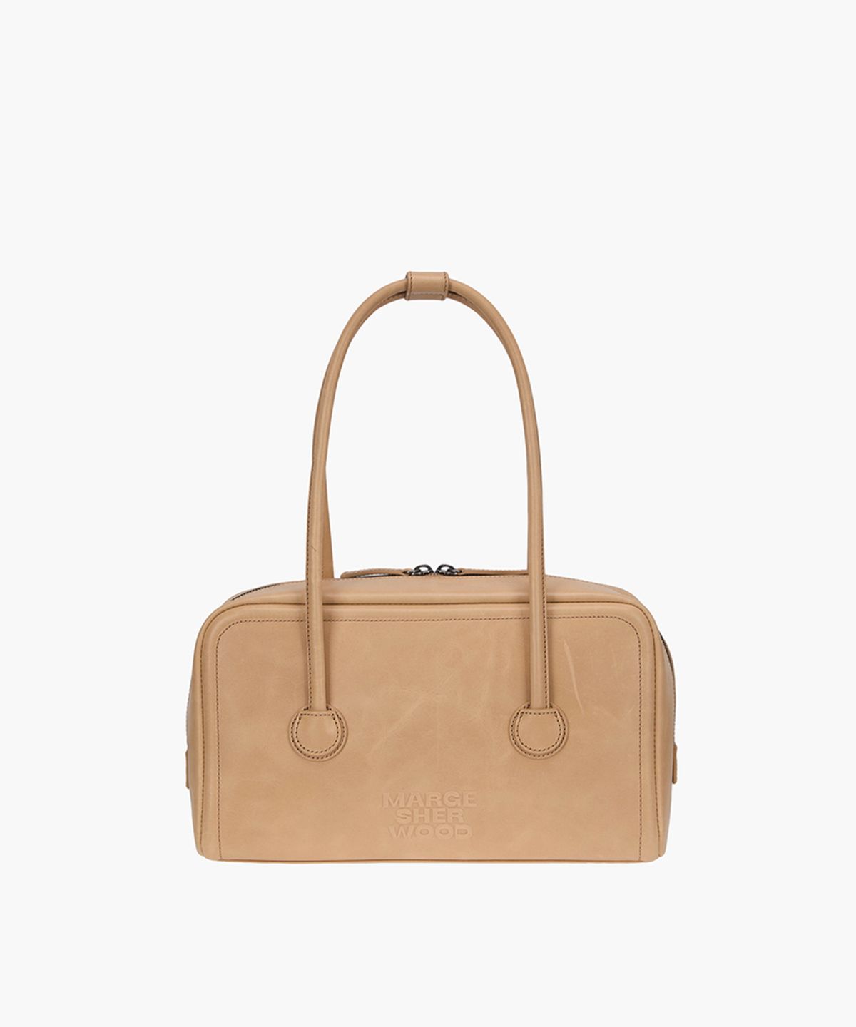 마지셔우드(MARGESHERWOOD) SOFT BOSTON SMALL_french beige pull-up