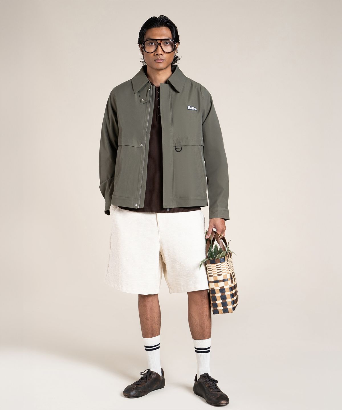 플로트(FLOTTE) 공용 AMBROISE 숏 자켓 FLTS26UOUT006KAK