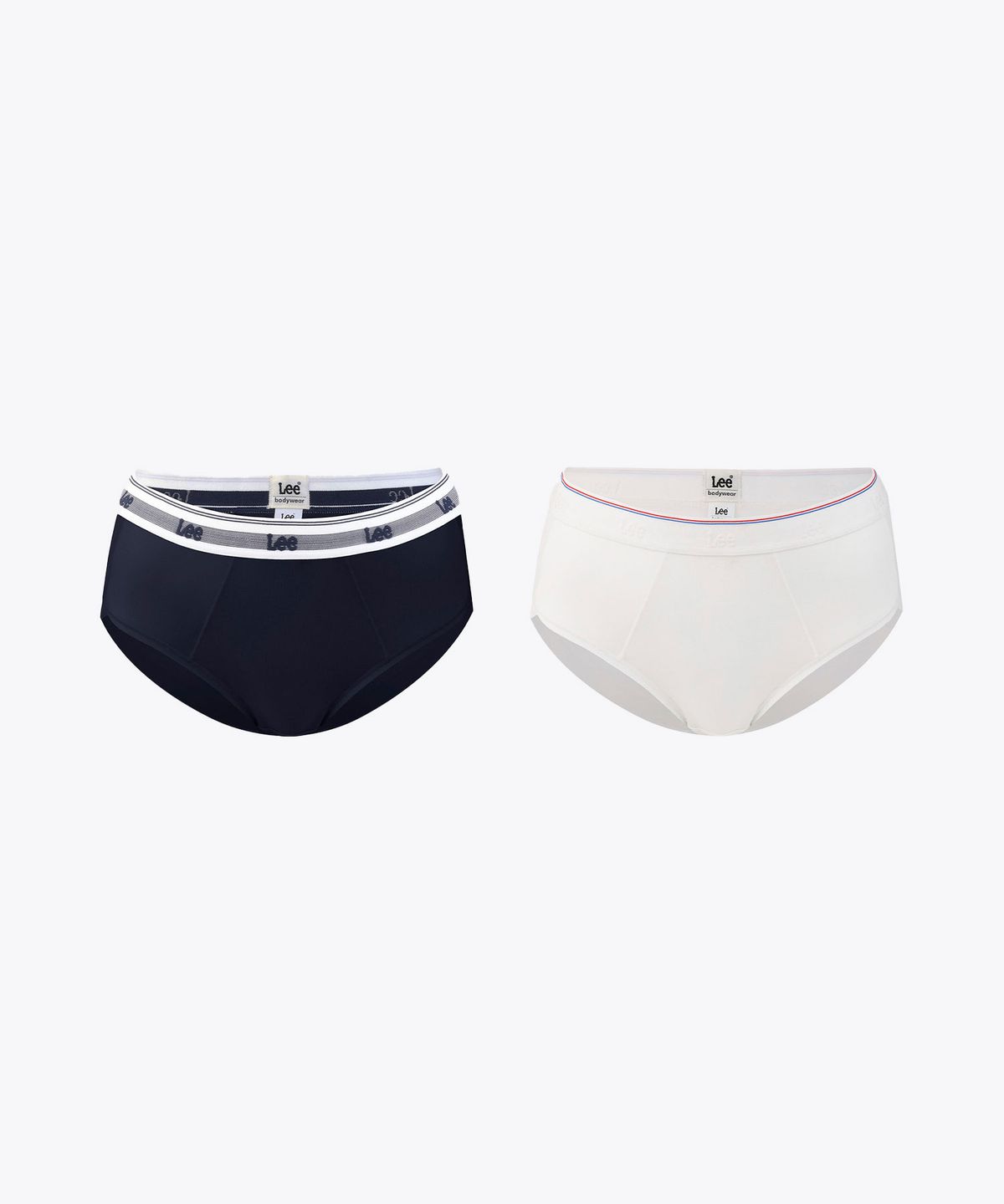 리 바디웨어(LEE BODYWEAR) 에센셜 트윈 엣지 헴브리프_2Colors
