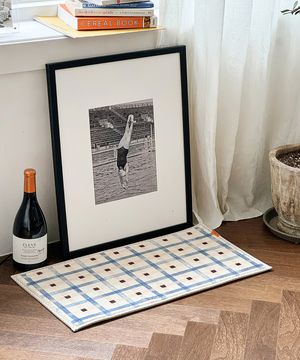 미니멀체커 포그니 발매트