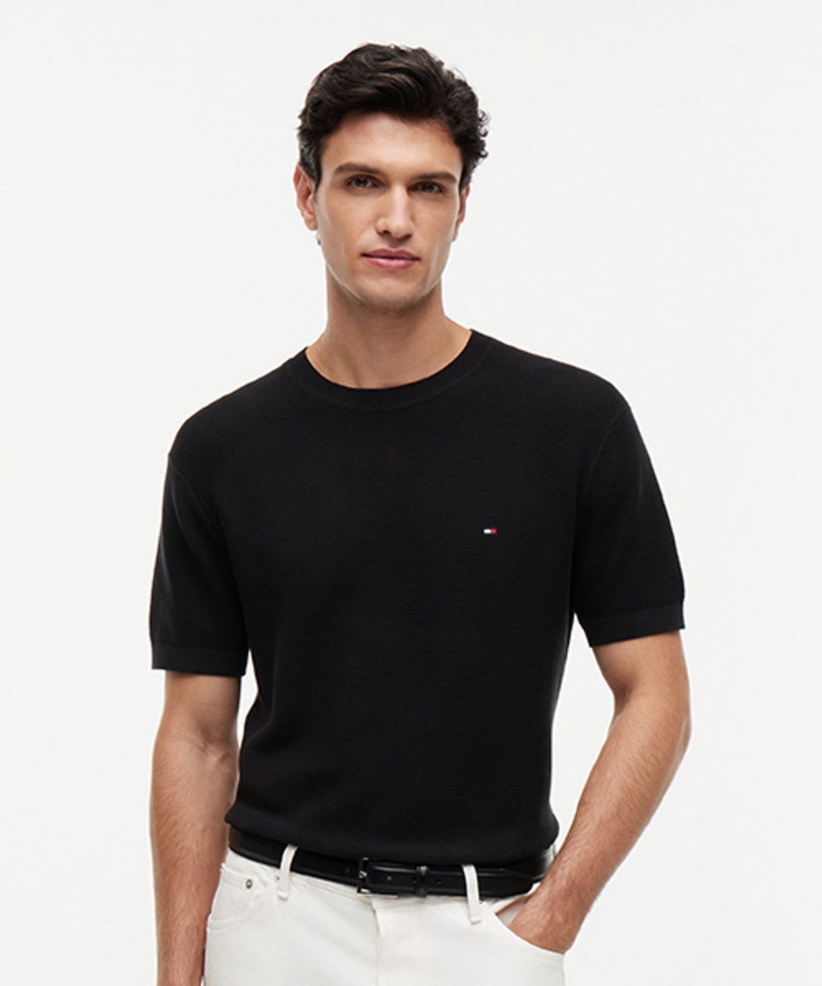 타미힐피거(TOMMY HILFIGER) 쿨 터치 스트럭처 풀오버 (T12G1KPO290MT2BDS)