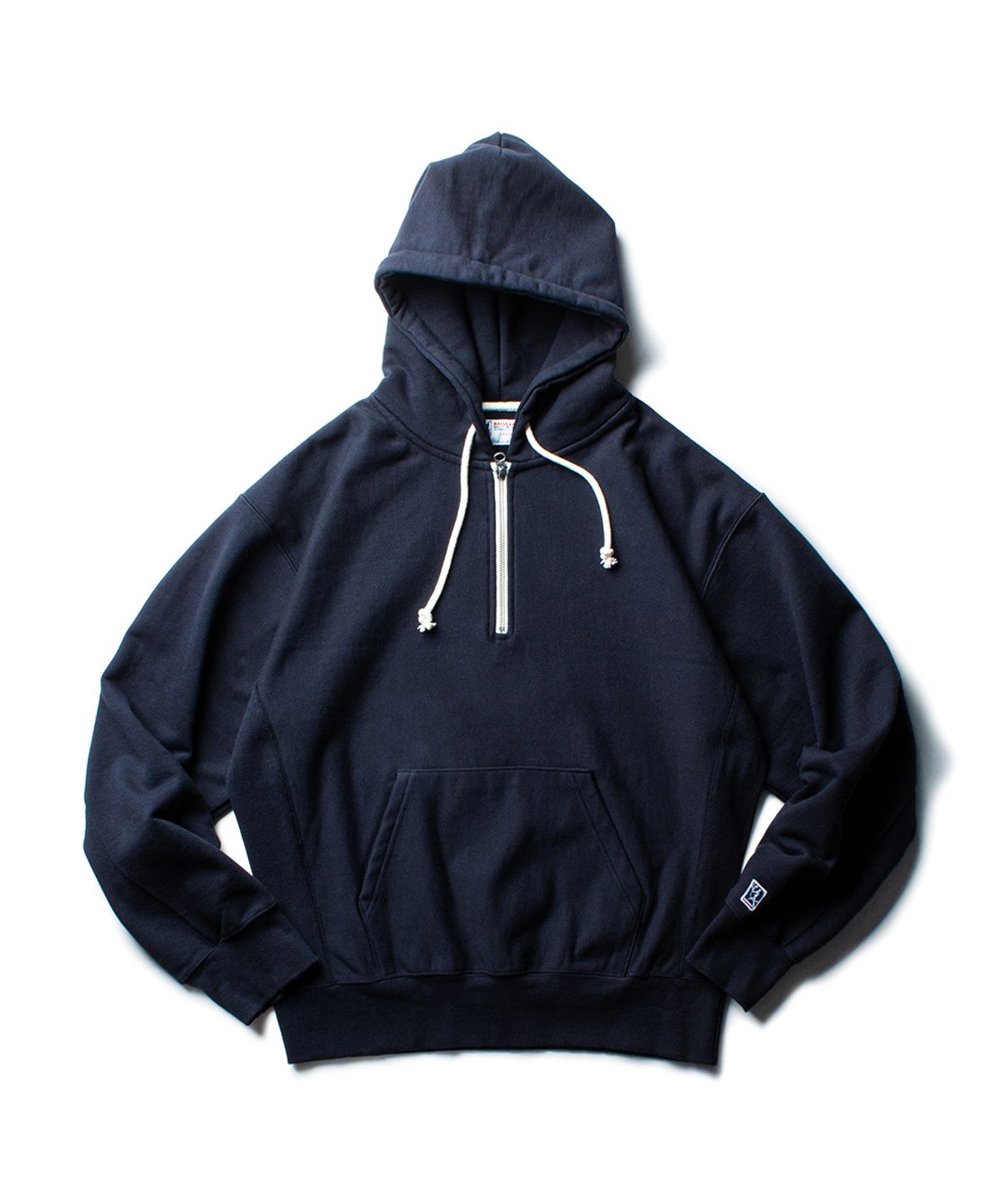 더 레스큐(THE RESQ) CLASSIC QUARTER ZIP HOODIE [DARK NAVY]