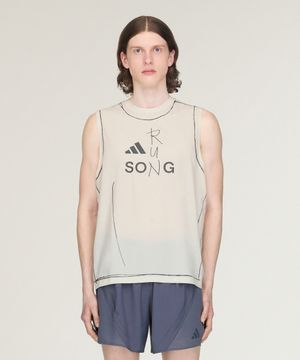 adi365 송 포 더 뮤트 러닝 탱크 남성용 KT0775