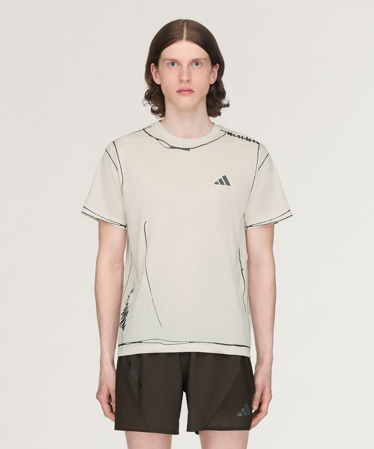 아디다스(ADIDAS) adi365 송 포 더 뮤트  러닝 유나이트핏 티셔츠 KQ7840