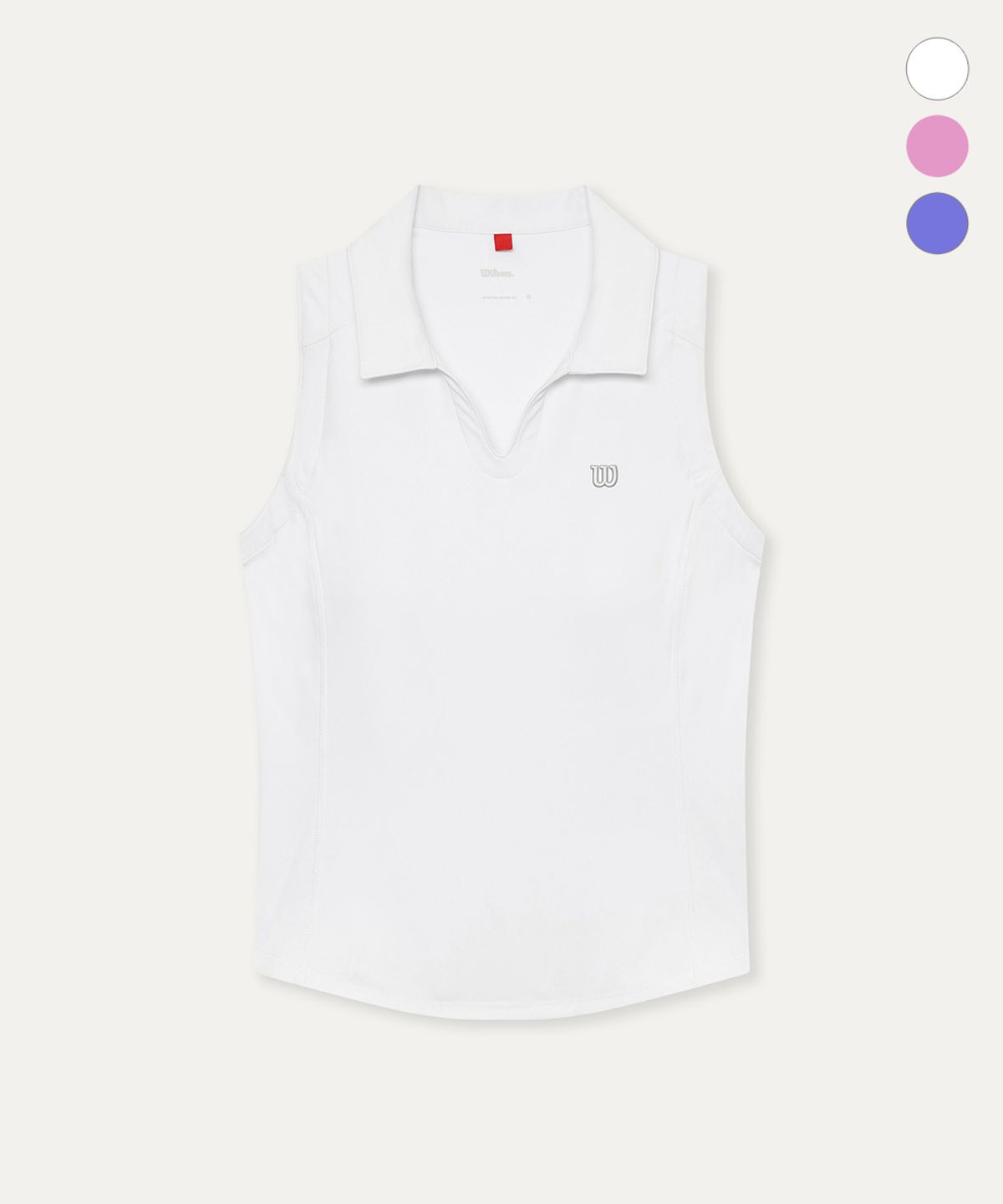 윌슨(WILSON) 멜로우 슬리브리스 폴로 W (3color)