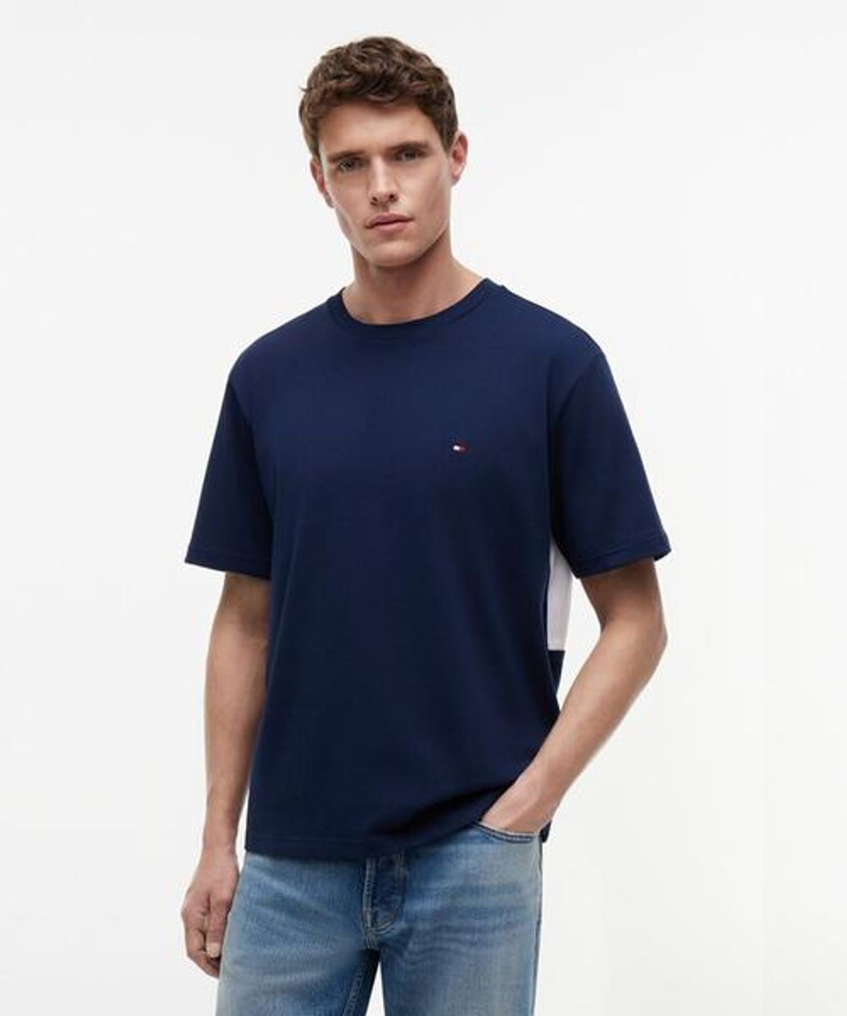 타미힐피거(TOMMY HILFIGER) 빅 플래그 티셔츠 (T12G1TPO570MT1DCC)