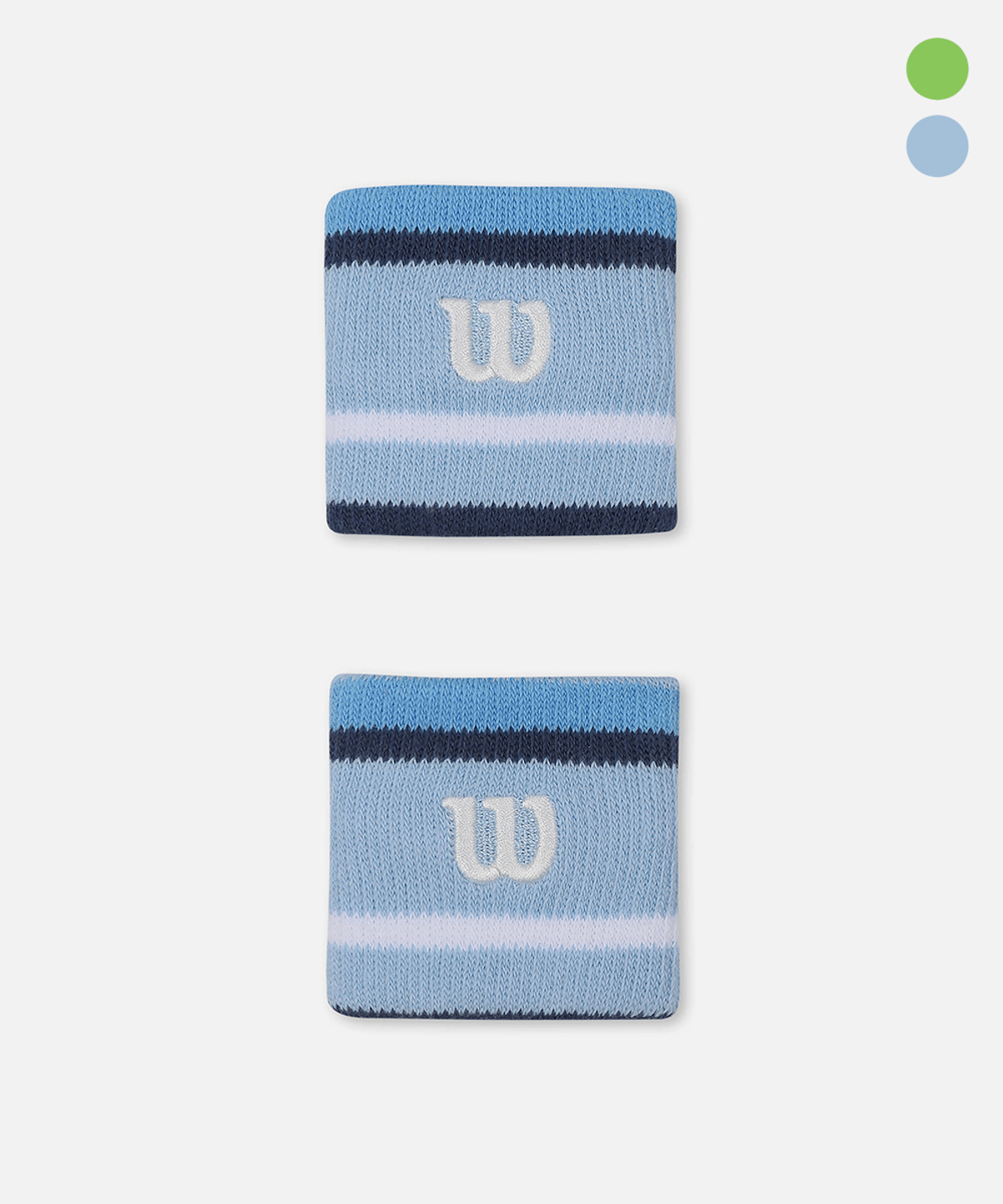 윌슨(WILSON) 코트라인 손목밴드 숏(2PCS) (2color)