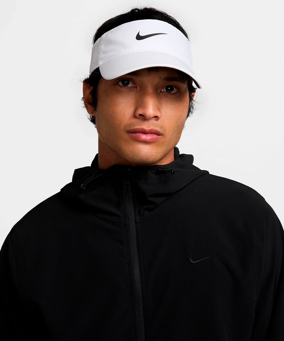 나이키(NIKE) 에이스 드라이 핏 바이저 M - 화이트:앤트러사이트:블랙 / HJ3689-100