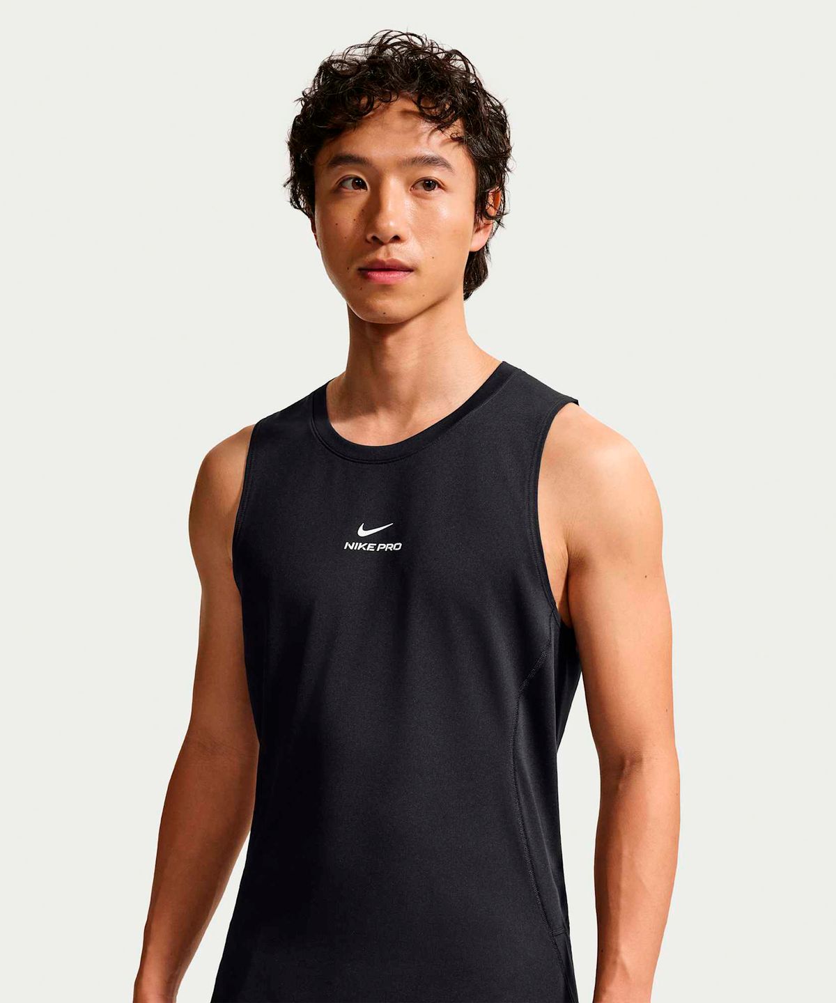 나이키(NIKE) 프로 드라이 핏 트레이닝 탱크  M - 블랙:화이트 / IF2806-010
