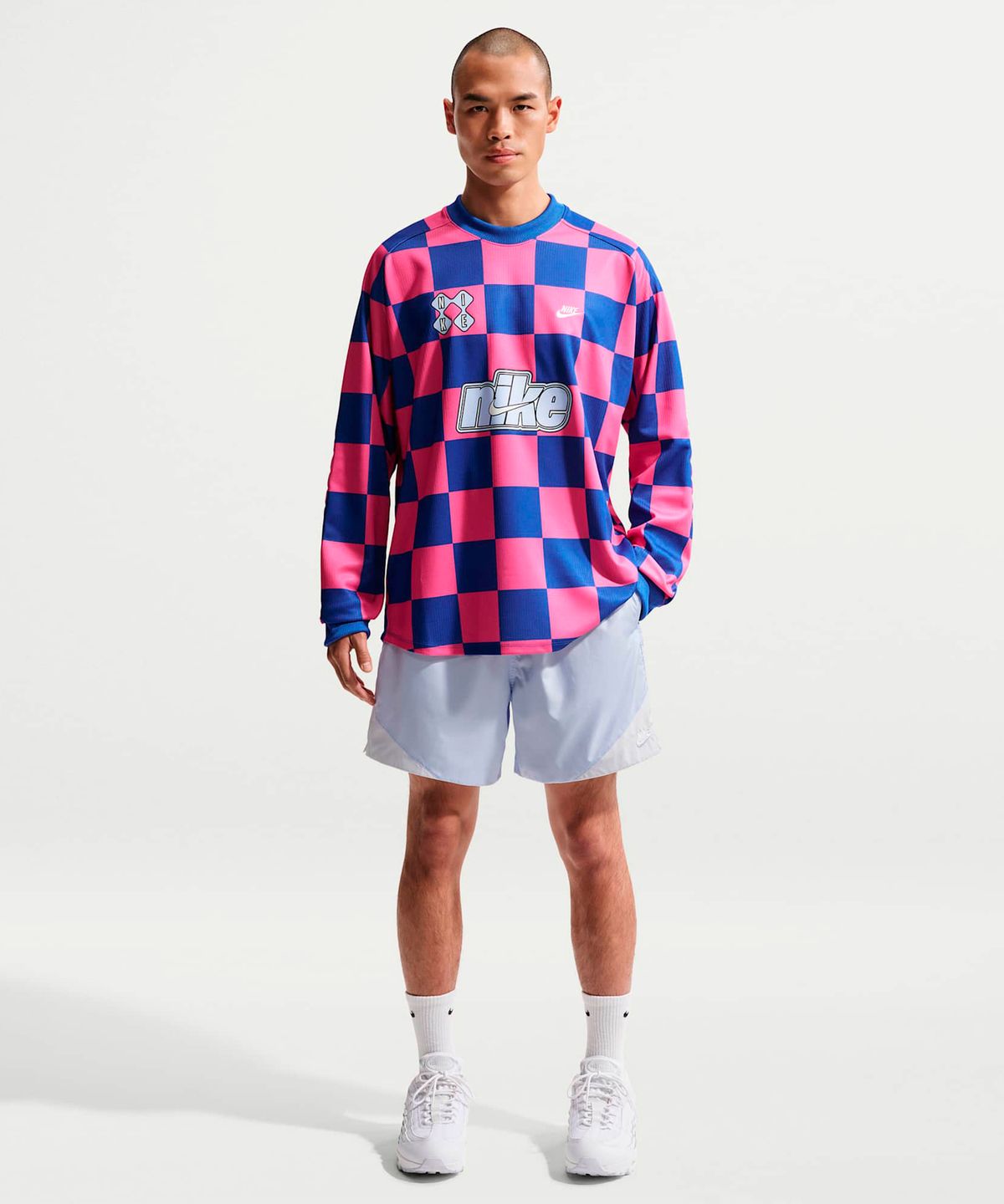 나이키(NIKE) 윈드러너 경량 우븐 쇼츠 M - 하이드로젠 블루:서밋 화이트:화이트 / IF3399-407