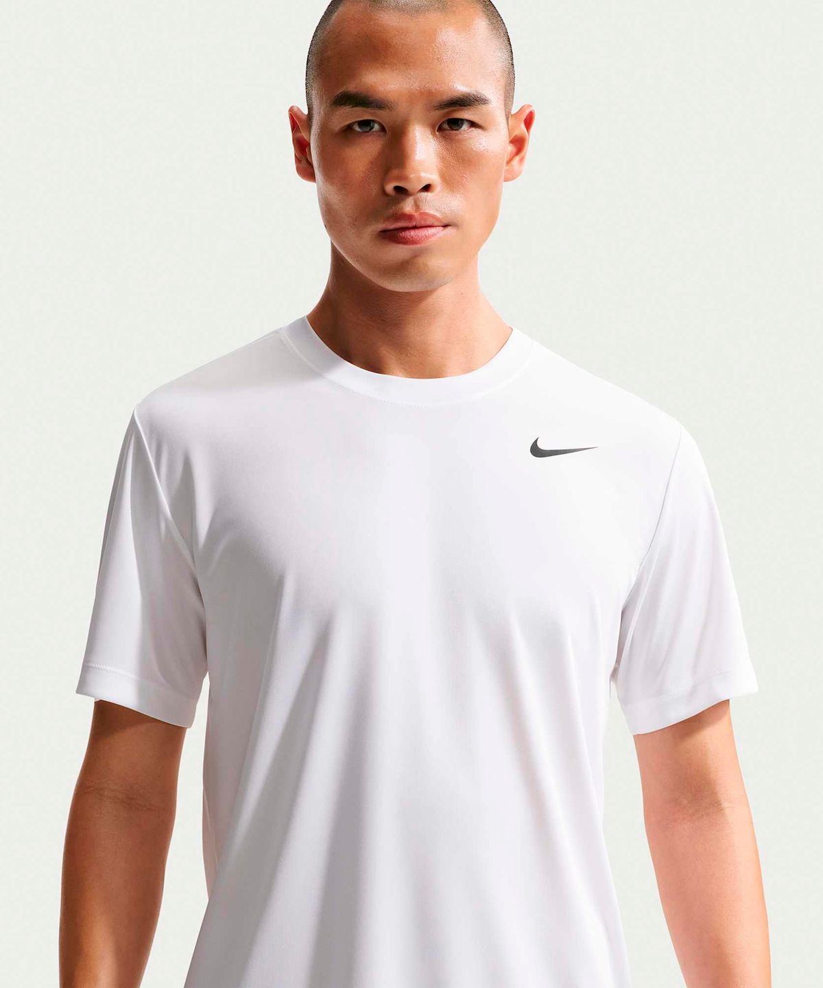 나이키(NIKE) 드라이 핏 트레이닝 티셔츠 M - 화이트:블랙 / IO1426-100