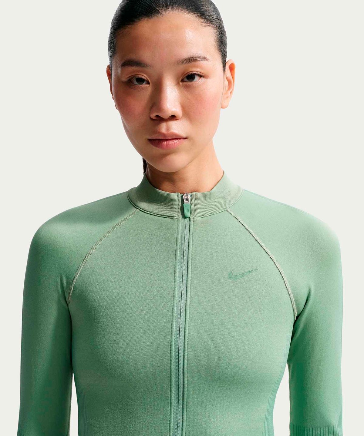 나이키(NIKE) 프로 풀집 트레이닝 탑 W - 스팀 / IO4467-006