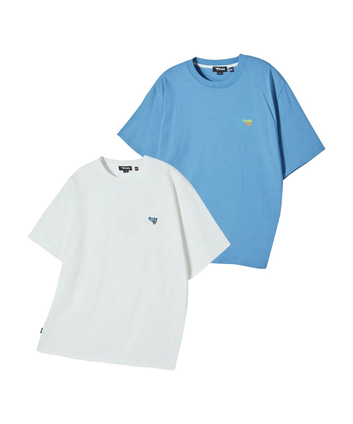 골라(GOLA) [2PACK] SMALL LOGO T-SHIRT [8 COLOR]