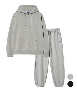 [SET] 스몰아치 후드   스몰 투톤아치 스웨트 팬츠 (2 Colors)