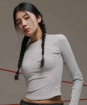 모션 에어 스트레치 롱슬리브 라이트그레이