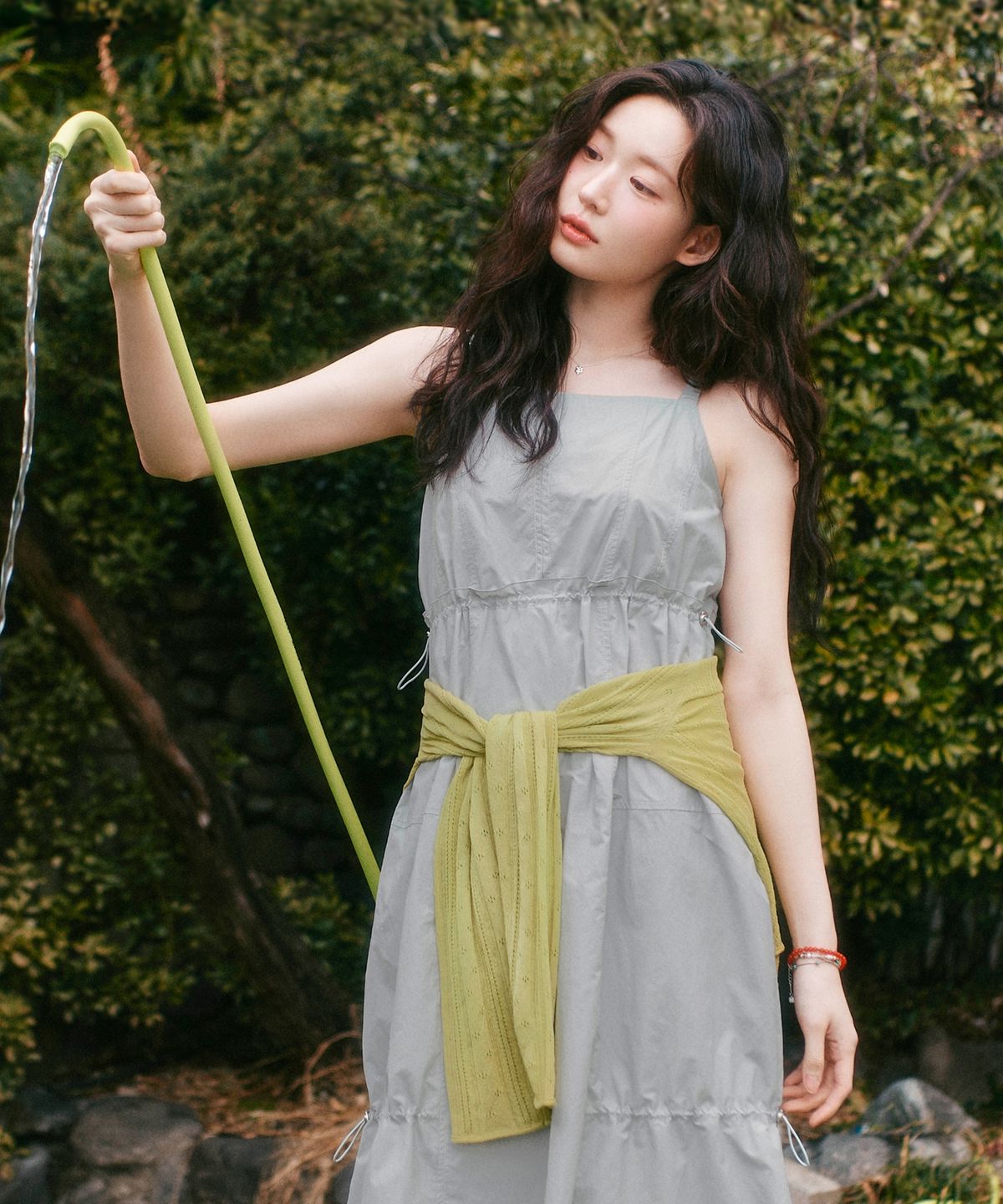 커버낫 우먼(COVERNAT WOMAN) 우먼 썸머 포인텔 가디건 그린