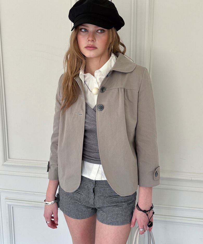 Spring Cotton Jacket (khaki)