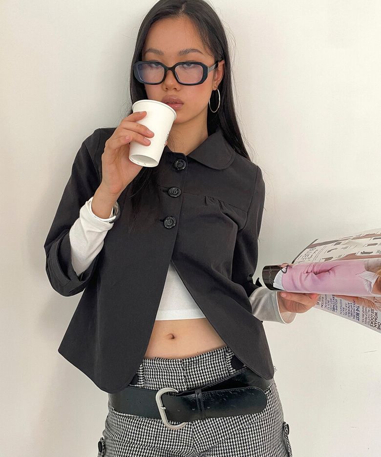 Spring Cotton Jacket (black)