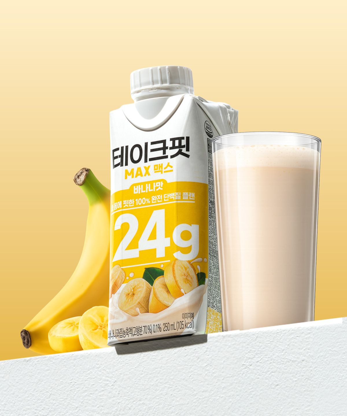 테이크핏(TAKE-FIT) 테이크핏 맥스24G 바나나맛 250mL x 12개