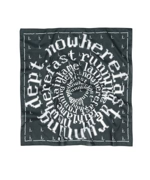 공용 러닝 빅사이즈 반다나 차콜