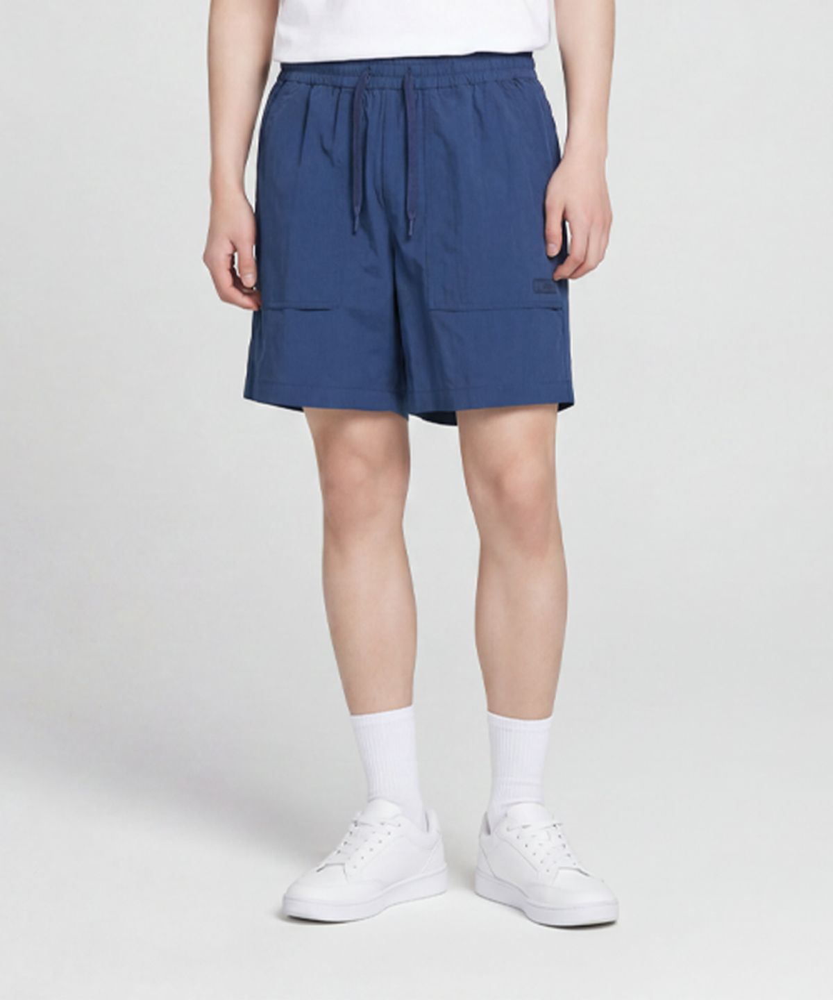 내셔널지오그래픽(NATIONALGEOGRAPHIC) N262UHP950 펠리스 냉감 타슬란 5부 쇼츠 DARK BLUE