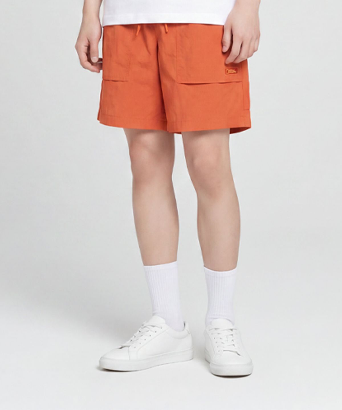 내셔널지오그래픽(NATIONALGEOGRAPHIC) N262UHP950 펠리스 냉감 타슬란 5부 쇼츠 L/ORANGE