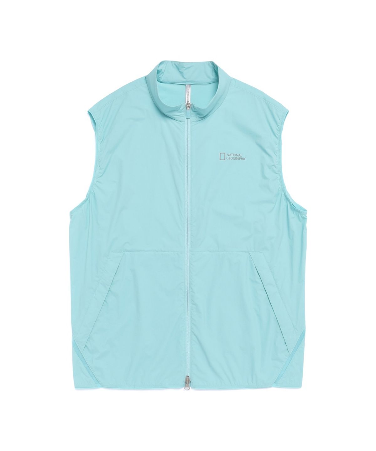 내셔널지오그래픽(NATIONALGEOGRAPHIC) N262MVT230 베이드 경량 베스트 DUSTY BLUE