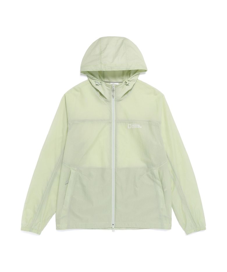 N262UJP911 라이트팩 후드 풀집업 바람막이 LIGHT JADE