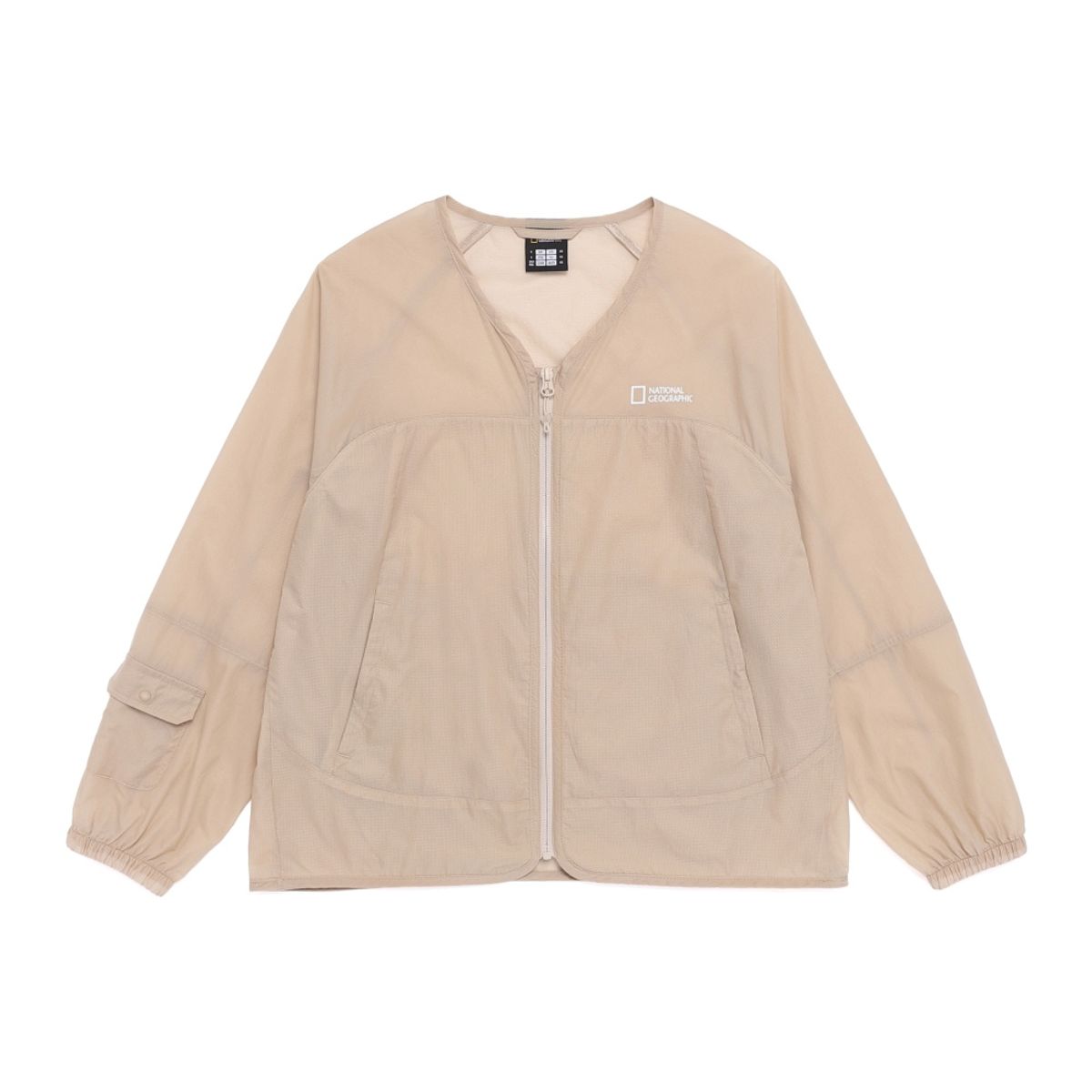 내셔널지오그래픽(NATIONALGEOGRAPHIC) N262WJP021 여성 라이트팩 가디건 경량 점퍼 L/BEIGE