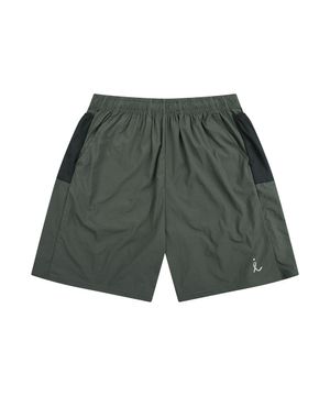 공용 러닝 나일론 반바지 카키