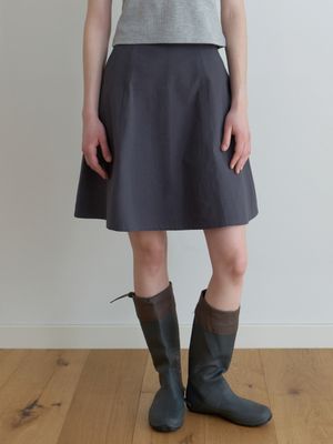 Befor flare skirt (charcoal)