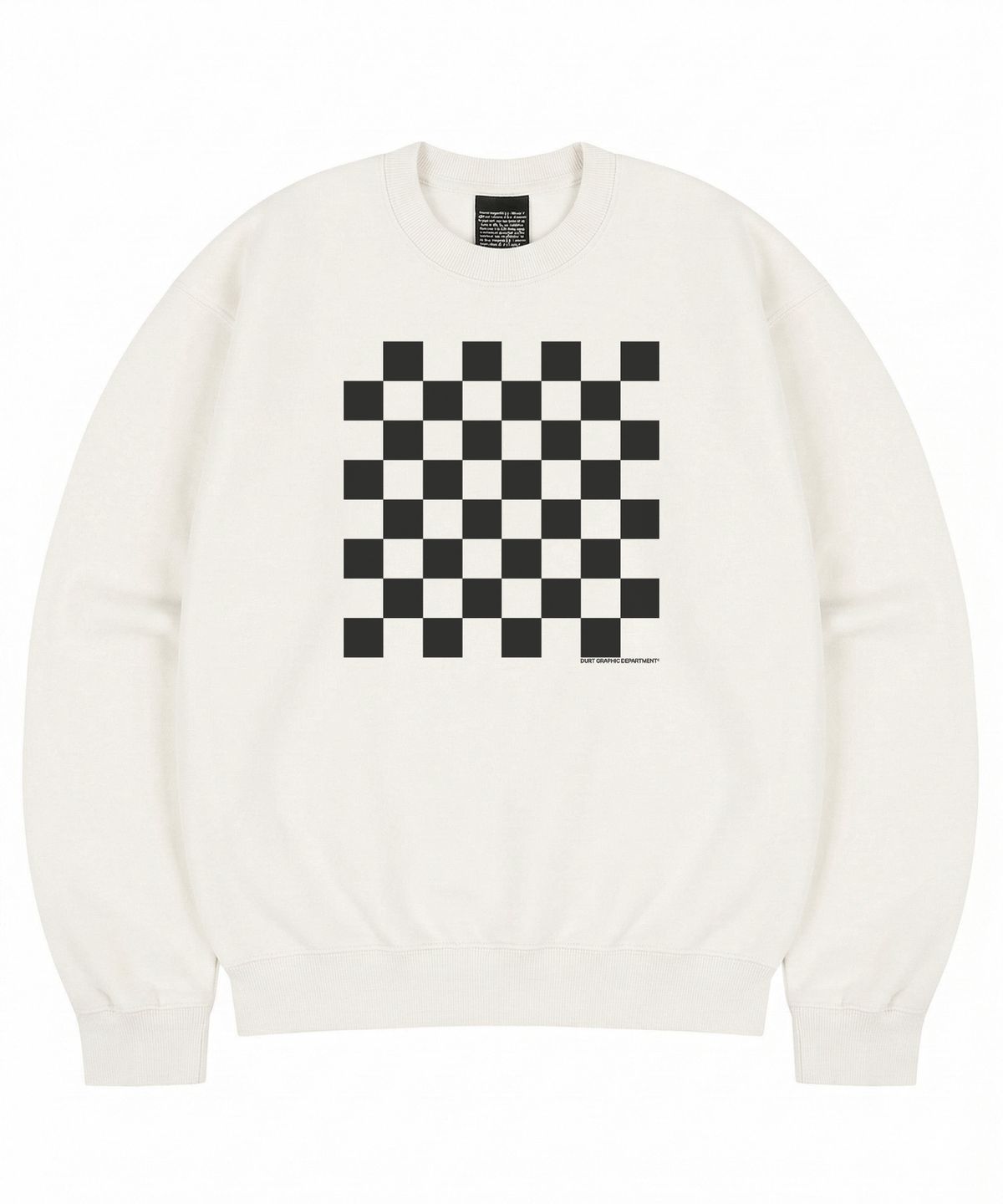 더트(DURT) SQUARE SWEATSHIRTS (IVORY)