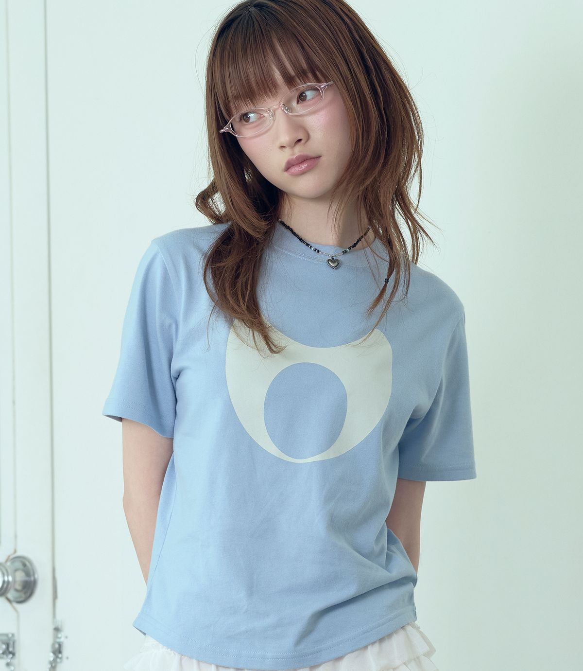 나이스고스트클럽(NICEGHOSTCLUB) HEAD SYMBOL TEE_LIGHT BLUE(NG2GMFT503A)