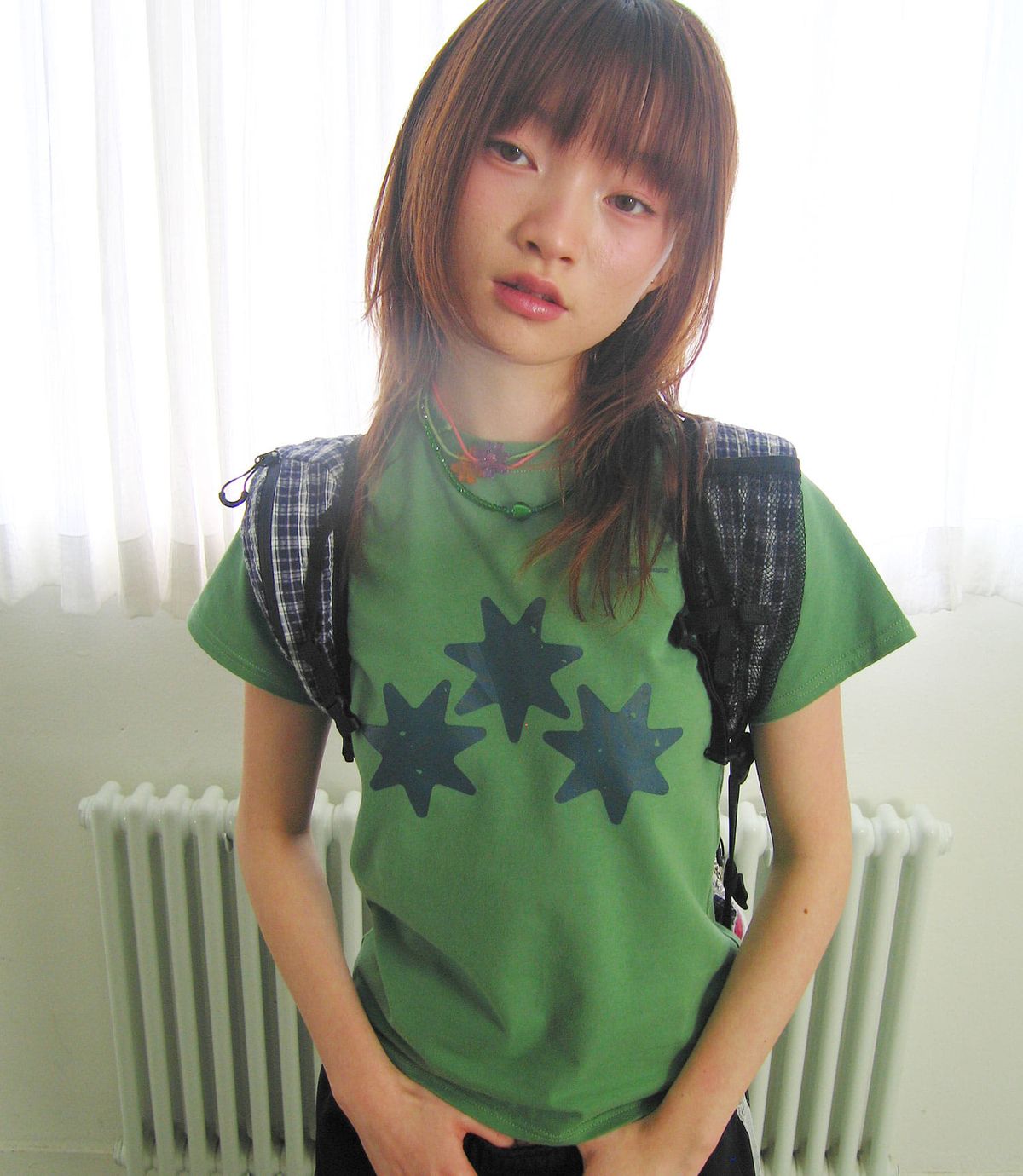 나이스고스트클럽(NICEGHOSTCLUB) RELIGIOUS SYMBOL MINI TEE_GREEN(NG2GMFT504A)
