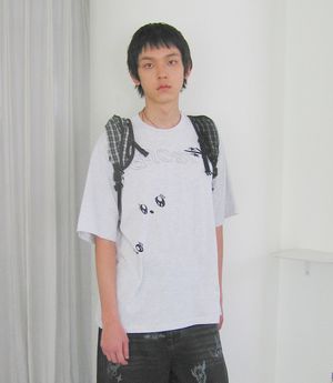 NON STANDARD LOGO TEE_GREY(NG2GMUT519A)