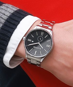 데이로만 BW0221M-WBSS  남자 메탈 손목시계