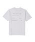 에어로쿨 레터링 우븐 패치 반팔 티셔츠 (S26MMFTS22) White