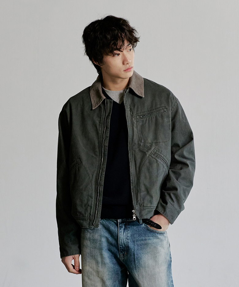 POREMAN WORK JACKET [CHARCOAL]