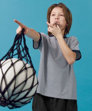 스트라이프 키즈 숏슬리브 XUL2TS1305