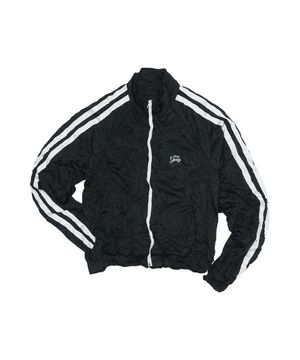 CRINKLE TRACK JACKET [BLACK]